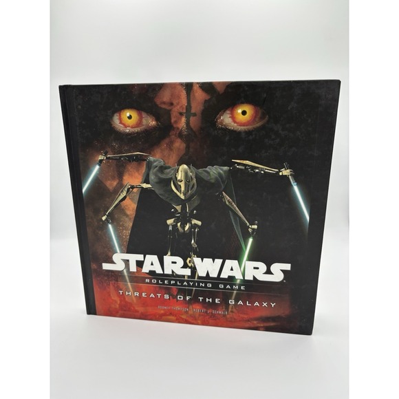 Threats of the Galaxy (Star Wars Roleplaying Game) Hardcover Book - Picture 1 of 8